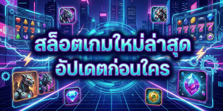 สล็อตเกมใหม่ล่าสุด อัปเดตก่อนใคร เล่นได้แล้ววันนี้ (1)