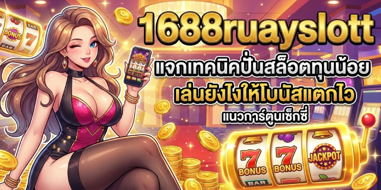 เทคนิคปั่นสล็อตทุนน้อย เล่นยังไงให้โบนัสแตกไว (2)
