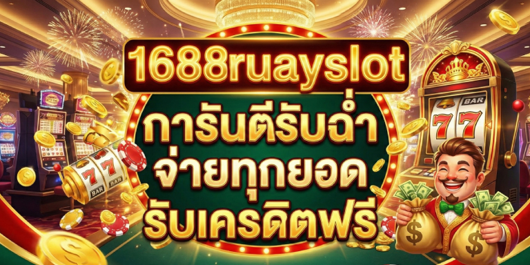 เว็บสล็อต 1688ruayslot การันตีรับฉ่ำ จ่ายทุกยอด (1)
