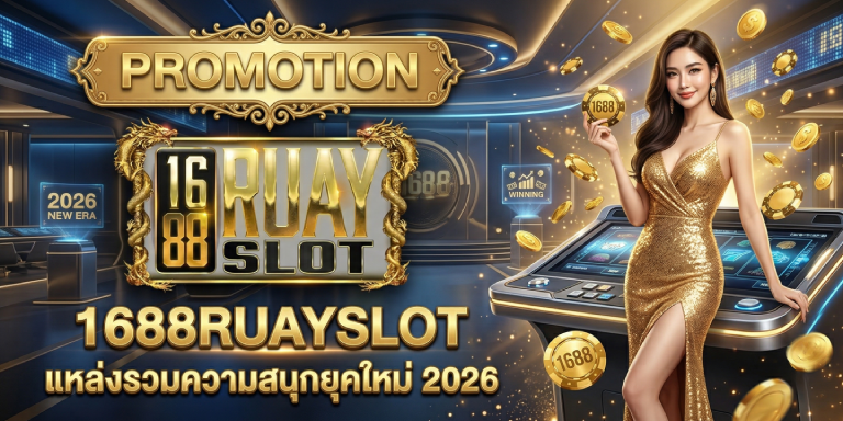 โปรโมชั่น 1688ruayslot แหล่งรวมความสนุกยุคใหม่ 2026